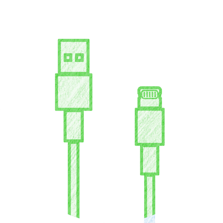 Lightning to USB-A Cable - سلك شحن ايفون