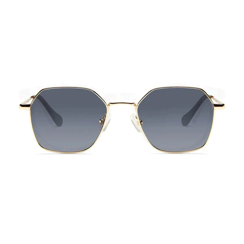 Barner Trastevere sunglasses - Bright Gold - نظارات بارنر تراستيفير - ذهبي لامع شمسية