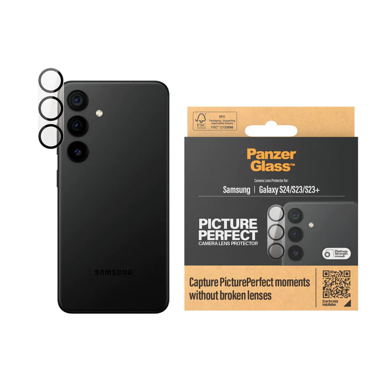 PanzerGlass® PicturePerfect Camera Lens Protector Samsung Galaxy S24 | S23 | S23 Plus حماية كاميرا خلفية - سامسونج