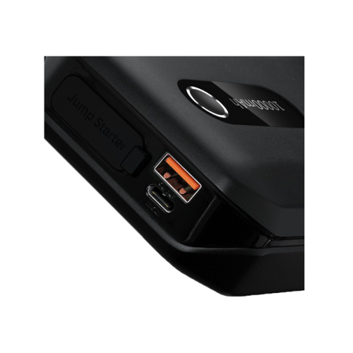 Baseus Super Energy Air 10000mAh 100A Car Jump Starter - Black [B] - محول طاقة لبطارية السيارة - 2 في 1 - بيسوس - بطارية بسعة 10000 ميللي امبير - قوة 100 أمبير - كفالة 12 شهر