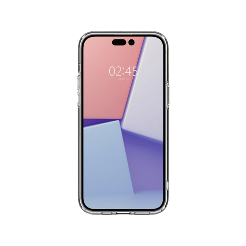 Spigen Crystal Hybrid Case For IPhone 14 - Crystal Clear [B] - كفر حماية عالية - شفاف