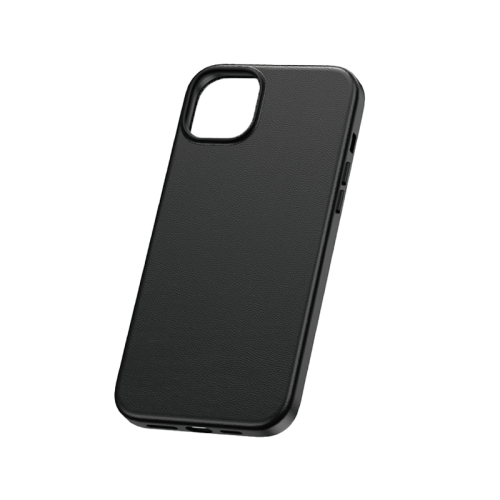 Baseus Fauxther Series Case For IPhone 15/15 Plus/15 Pro/15 Pro Max - Cluster Black [B]- كفر حماية عالية - بيسوس