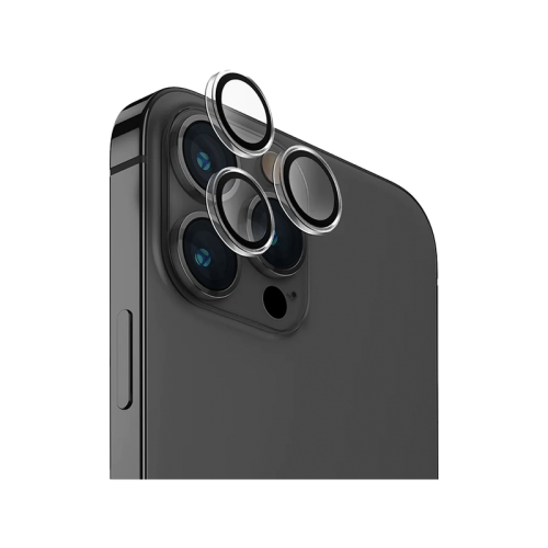 Uniq Optix Camera Lens Protector For iPhone 15/15 Plus/15 Pro/15 Pro Max - Crystal Clear - حماية لعدسة كاميرا الهاتف - حبات - شفافة - يونيك