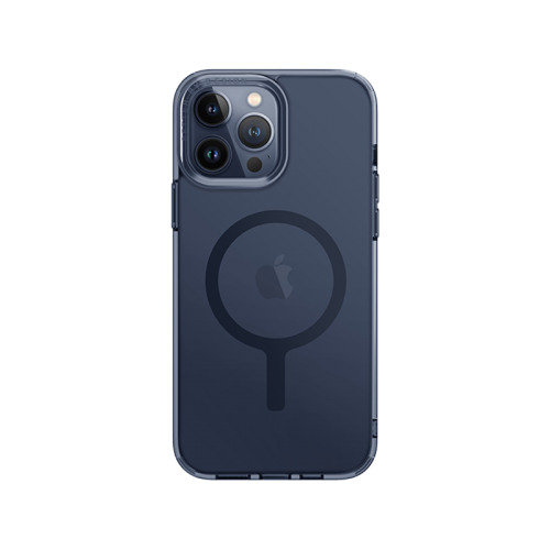 Uniq Hybrid Lifepro Xtreme MagSafe Case For IPhone 15 Pro/15 Pro Max - Smoke Blue كفر حماية عالية - يونيك - ماغ سيف