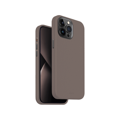 Uniq Hybrid Lyden MagSafe Case for iPhone 15/15 Plus/15 Pro/15 Pro MAX - Flint Grey- كفر حماية عالية - يونيك - ماغ سيف
