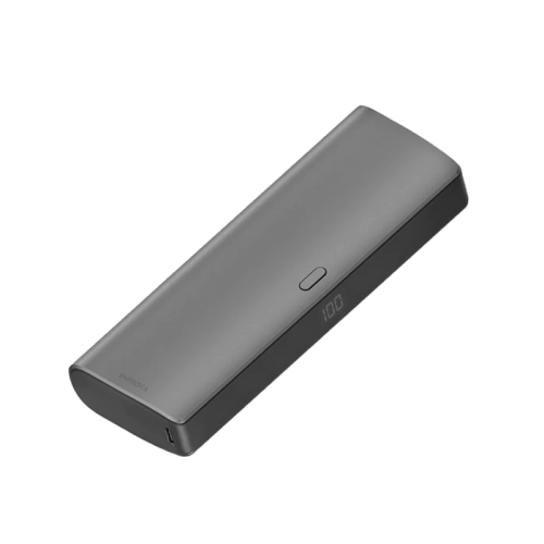 Energea Compac USB-A + USB-C PD 35W 20000mAh Power Bank - Gunmetal - بطارية متنقلة - انيرجيا - سعة 20 الف - قوة 20 واط - تايب سي - يو اس بي - شاشة رقمية - خاصية الشحن السريع - كفالة 12 شهر