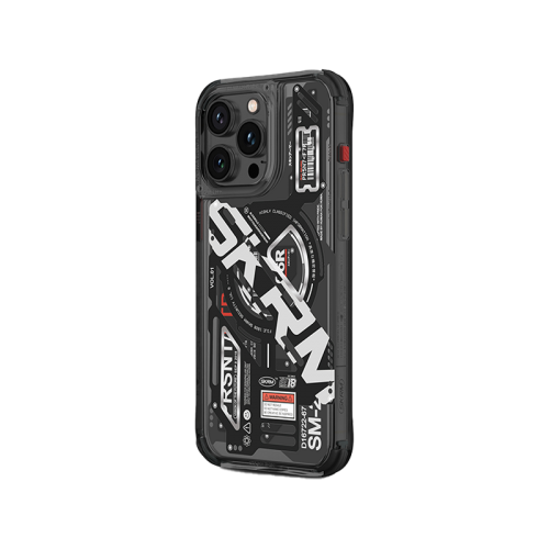 SkinArma Ekho MagSafe Case For IPhone 15/15 Plus/15 Pro/15 Pro MAX   - Black- كفر حماية عالية - سكين ارما - ماغ سيف