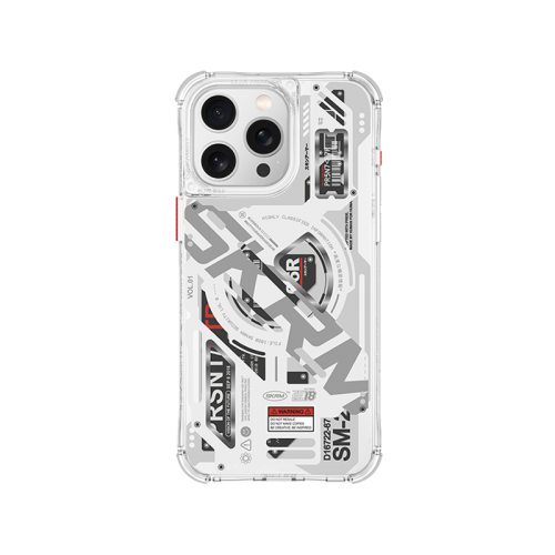 SkinArma Ekho MagSafe Case For IPhone 15/15 Plus/15 Pro/15 Pro MAX   - Clear- كفر حماية عالية - سكين ارما - ماغ سيف