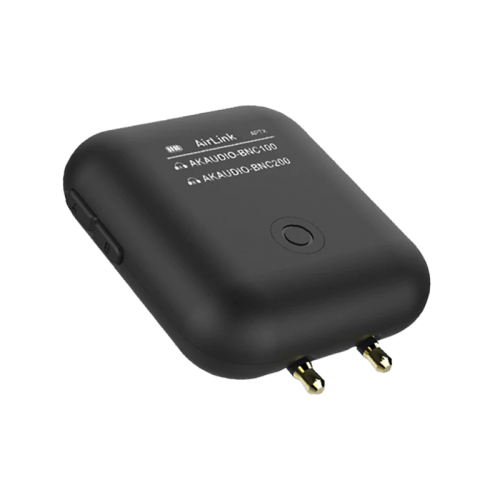 Energea AirLink Dual Channel Airplane Bluetooth Transmitter - Black [B] - جهاز ارسال بلوتوث - للطائرة - انيرجيا