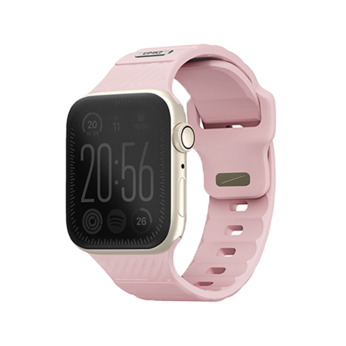 Uniq Stride FKM Strap For Apple Watch - Pale Pink - سير ساعة ابل - يونيك