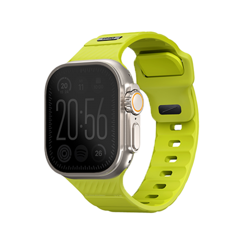 Uniq Stride FKM Strap For Apple Watch - Lime Green [B] - سير ساعة ابل - يونيك