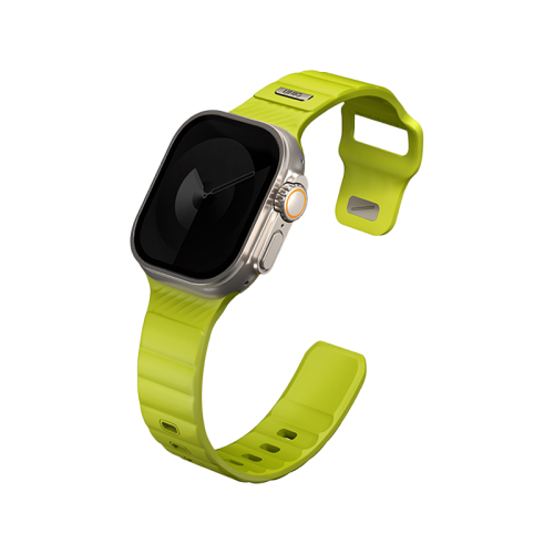 Uniq Stride FKM Strap For Apple Watch - Lime Green [B] - سير ساعة ابل - يونيك