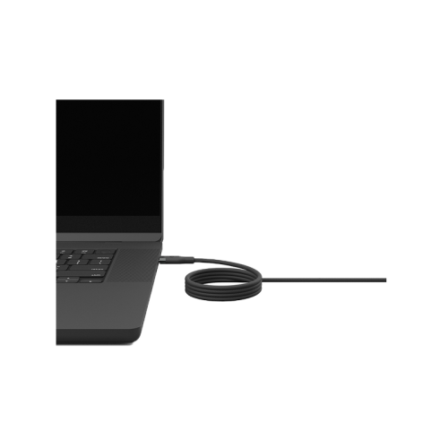 Energea Helix USB-C To USB-C Magnetic Cable 480Mbps 100W 1.5M - Black - سلك شحن مغناطيسي - انيرجيا - تايب سي الي تايب سي - طول متر ونصف - كفالة 5 سنين