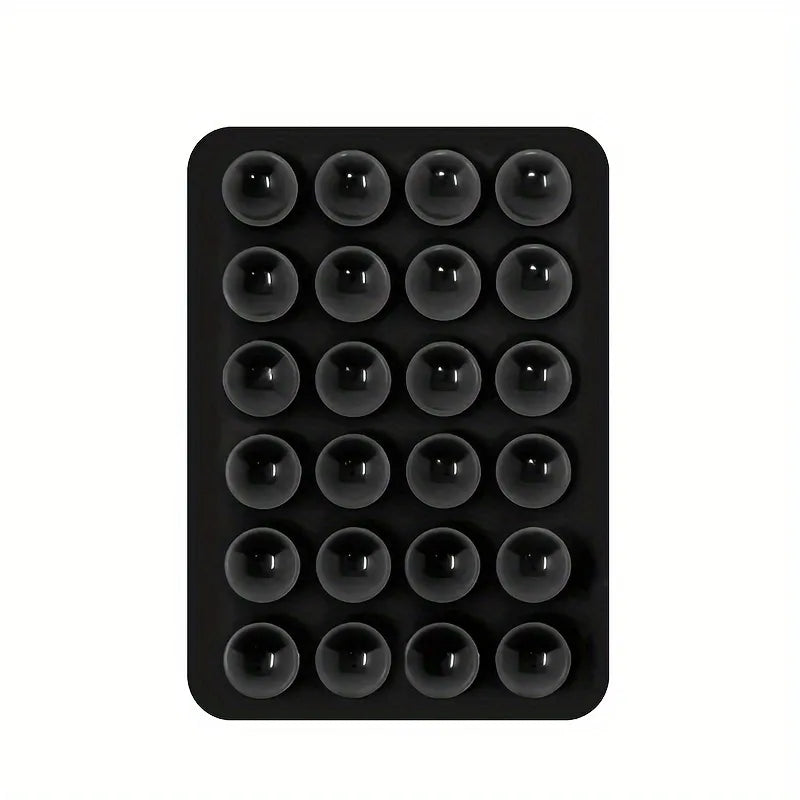 Double Side Silicone Suction Pad for Mobile Phone  Baby Black [H] مسكة سيليكون - شفط - لجميع انواع الأجهزة