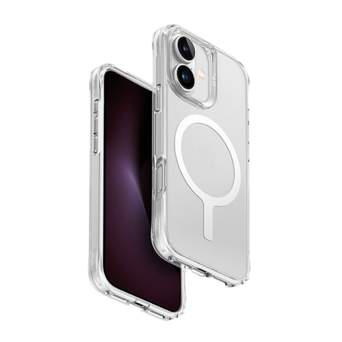 Uniq Hybrid Lifepro Xtreme MagSafe Case for iPhone 16/16 Plus/16 Pro/16 Pro MAX - Dove Forest Clear -  كفر حماية عالية - يونيك - ماغ سيف - شفاف