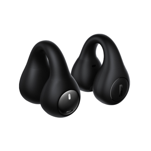 Baseus AirGo AS01 Open-Ear Wireless Earphone - Cluster Black -  سماعة بيسوس - بلوتوث - كفاله 12 شهر