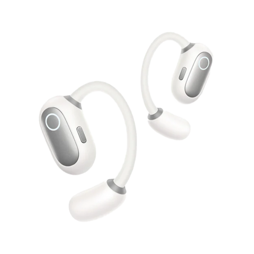 Baseus Eli Sport 1 Open-Ear Wireless Earphone - Stellar White -  سماعة رياضيه - بيسوس - بلوتوث - كفاله 12 شهر