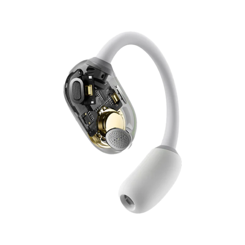 Baseus Eli Sport 1 Open-Ear Wireless Earphone - Stellar White -  سماعة رياضيه - بيسوس - بلوتوث - كفاله 12 شهر