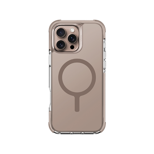 Uniq Hybrid Combat MagSafe Case for iPhone 16 Pro/16 Pro MAX - Taupe Gold - كفر حماية عالية - مقاوم للصدمات - يونيك - ماغ سيف