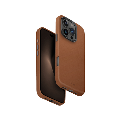 Uniq Hybrid Lyden MagSafe Case for iPhone 16 Pro/16 Pro MAX - Caramel [B]- كفر حماية عالية - يونيك - ماغ سيف