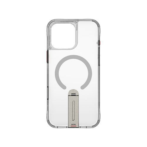 SkinArma Helix MagSafe Case With 360 Rotating Stand for iPhone 16 Pro / 16 Pro Max - Titanium -  كفر حماية عالية - ماغ سيف - مع ستاند