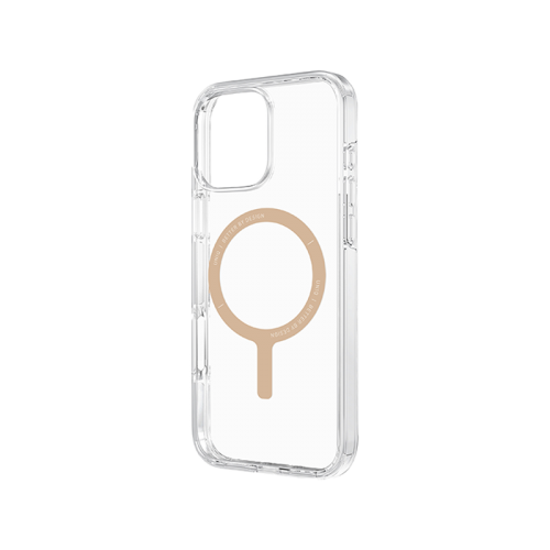 Uniq Hybrid Clario (Eco) MagSafe case for iPhone 16 Pro/16 Pro MAX - Champagne Gold - كفر حماية عالية - يونيك - ماغ سيف