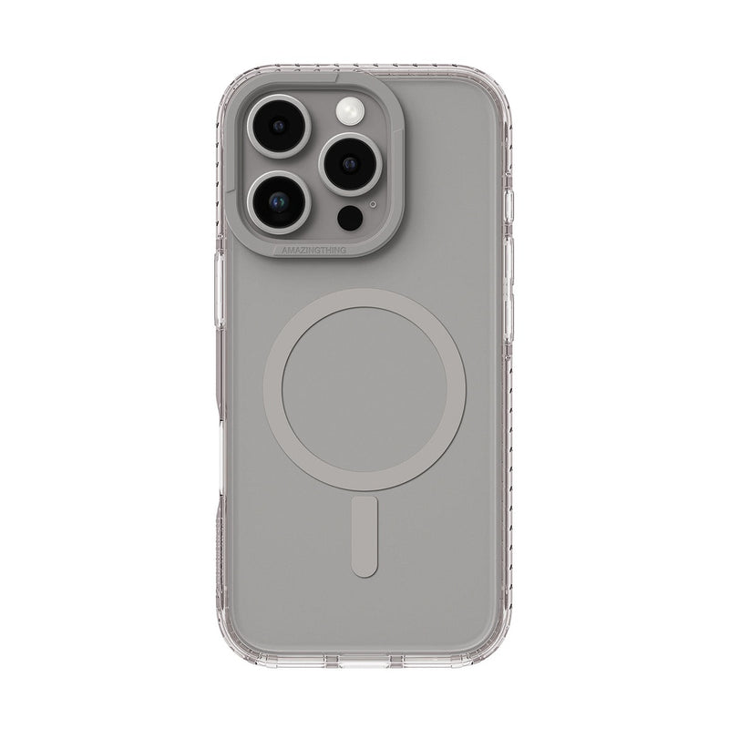 Amazingthing Titan Pro Magsafe Drop Proof Case For Iphone 16 Pro Max 6.9 Grey [C] - كفر حماية عالية - ماق سيف -