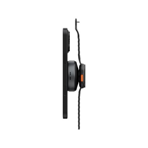 Energea MagDuo Arc 2 In 1 MagSafe Charger With Apple Watch Charger With Retractable USB-C Cable - Gunmetal - شاحن لاسلكي - 2 في 1 - انيرجيا - يشحن الايفون + ساعة ابل واتش في نفس الوقت - قوة تصل الى 15 واط