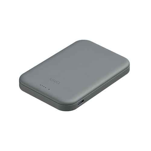 Uniq Lyden Lexa MagSafe USB-C PD 5000mAh Power Bank - Lichen Green - بطارية متنقلة - ماغ سيف - يونيك - قوه 20 واط - سعة 5000 ملي امبير - كفالة 12 شهر
