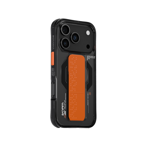 SkinArma Haxa MagSafe Case With Grip Stand for iPhone  17 Pro / 17 Pro Max - Graphite [B]- سكين أرما كفر - سلسلة ايفون 17 - ماغ سيف - مسكة وستاند مغناطيس