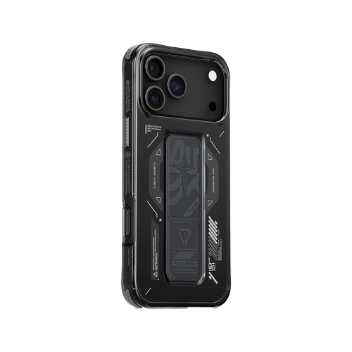 SkinArma Helio MagSafe Case With Grip Stand for iPhone17 Pro / 17 Pro Max - Graphite [B]- سكين أرما كفر - سلسلة ايفون 17 - ماغ سيف - مسكة وستاند مغناطيس