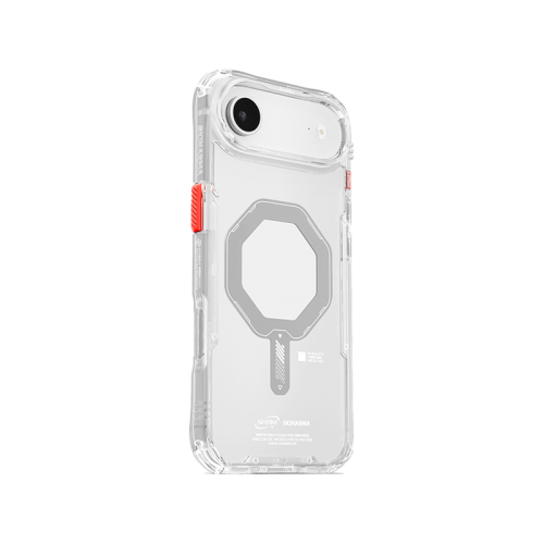 SkinArma Saido MagSafe Case for iPhone 17 - Clear - سكين أرما كفر - سلسلة ايفون 17 - ماغ سيف - شفاف