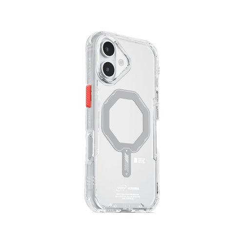 SkinArma Saido MagSafe Case for iPhone 17 - Clear - سكين أرما كفر - سلسلة ايفون 17 - ماغ سيف - شفاف