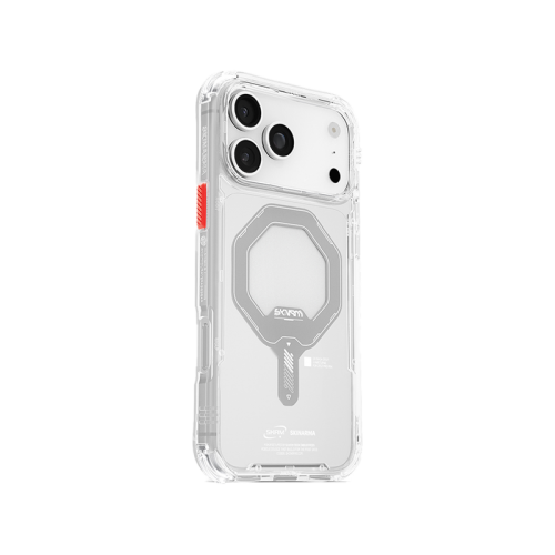 SkinArma Saido MagSafe Case for iPhone 17 - Clear - سكين أرما كفر - سلسلة ايفون 17 - ماغ سيف - شفاف