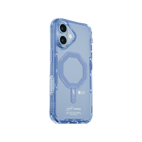 SkinArma Saido MagSafe Case for iPhone 17 - Sky Blue - سكين أرما كفر - سلسلة ايفون 17 - ماغ سيف - شفاف ازرق
