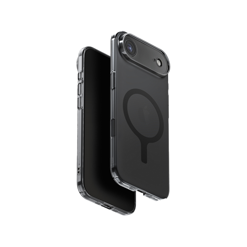 Uniq Airsuit Magsafe case for iPhone 17 - Glossy Smoke - كفر حمايه عاليه - يونيك - سلسلة ايفون 17 - ماغ سيف - شفاف