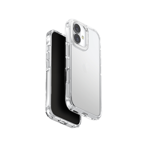 Uniq Hybrid Lifepro Xtreme Case for iPhone 17 - Crystal Clear - كفر حمايه عاليه - يونيك - سلسلة ايفون 17 - شفاف