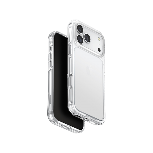 Uniq Hybrid Lifepro Xtreme Case for iPhone 17 - Crystal Clear - كفر حمايه عاليه - يونيك - سلسلة ايفون 17 - شفاف