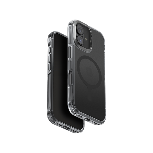 Uniq Hybrid Lifepro Xtreme MagSafe Case for iPhone 17 - Frost Smoke - كفر حمايه عاليه - يونيك - سلسلة ايفون 17 - ماغ سيف - شفاف