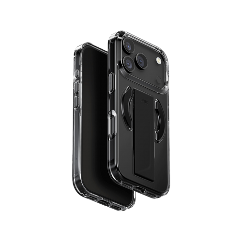 Uniq Hybrid Heldro Air MagSafe Case for iPhone 17 - Vapour Smoke [B] - كفر حمايه عاليه - يونيك - سلسلة ايفون 17 - مع مسكه - ماغ سيف