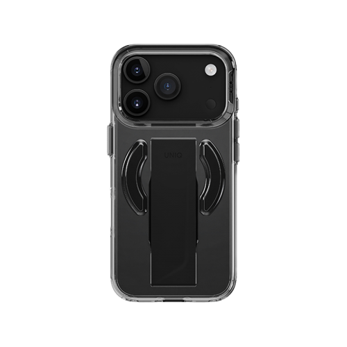 Uniq Hybrid Heldro Air MagSafe Case for iPhone 17 - Vapour Smoke [B] - كفر حمايه عاليه - يونيك - سلسلة ايفون 17 - مع مسكه - ماغ سيف