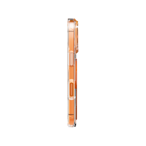 Uniq Hybrid Heldro Air MagSafe Case for iPhone 17 - Volt orange [B] - كفر حمايه عاليه - يونيك - سلسلة ايفون 17 - مع مسكه - ماغ سيف