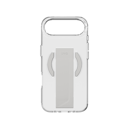 Uniq Hybrid Heldro Air MagSafe Case for iPhone 17 - Lucent Clear [B] - كفر حمايه عاليه - يونيك - سلسلة ايفون 17 - مع مسكه - ماغ سيف - شفاف