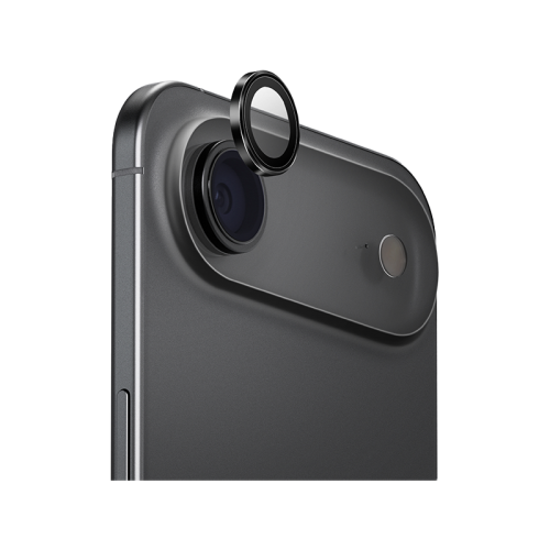 Uniq Optix Camera Lens Protector for iPhone 17 & 17 Air – Eclipse Black - حماية لعدسة كاميرا الهاتف - حبات - ايفون 17 / 17 اير - يونيك