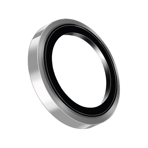 Uniq Optix Prime Stainless Steel Frame Sapphire Camera Lens Protector for iPhone 17 Pro & 17 Pro Max - Silver Chrome - حماية لعدسة كاميرا الهاتف - حبات - 9 مللي - ايفون 17 برو / 17 بروماكس - يونيك