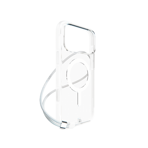 BodyGuardz Ace Pro MagSafe Case for iPhone 17 Pro/17 Pro Max - Cloud White [B] - كفر حمايه عاليه مع علاق - سلسلة ايفون 17 - مع مسكه - ماغ سيف