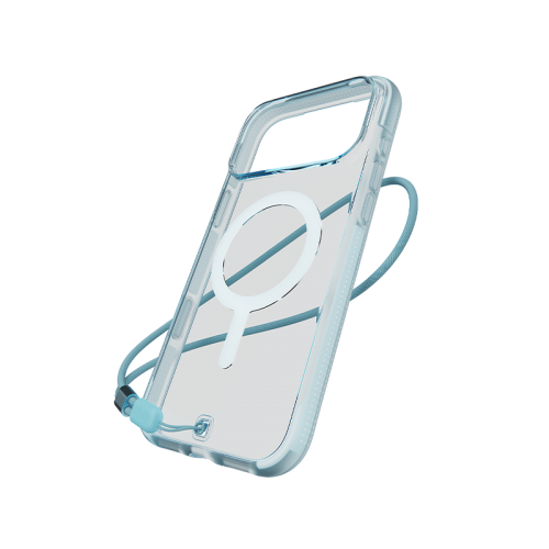 BodyGuardz Ace Pro MagSafe Case for iPhone 17/Pro / 17 Pro Max - Sky Blue [B] - كفر حمايه عاليه مع علاق - سلسلة ايفون 17 - مع مسكه - ماغ سيف