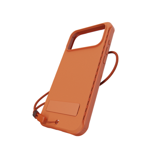 BodyGuardz Performance Pro MagSafe Case for iPhone17 / Pro / 17 Pro Max - Rust Orange [B] - كفر حمايه عاليه مع علاق - سلسلة ايفون 17 - ماغ سيف