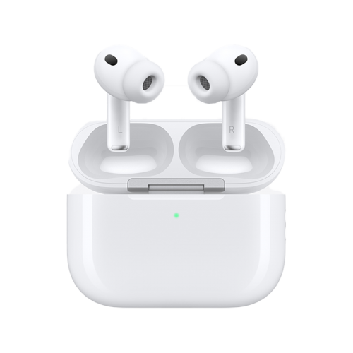 Apple Airpods Pro 3rd Gen With USB-C[F] - سماعة ابل - ايربودز برو 3 - منفذ الشحن تايب سي - مع علبة شحن ماغ سيف - كفالة 12 شهر
