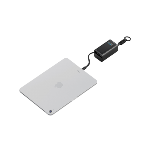 Energea Compac Arc 45W PD 10000mAh Power Bank Built-In USB-C Cable - Gunmetal [B] - بطارية متنقلة - انيرجيا - سعة 10000 - عدد 1 سلك شاحن تايب سي - شاشة رقميه - قوة 45 واط - كفالة 24 شهر